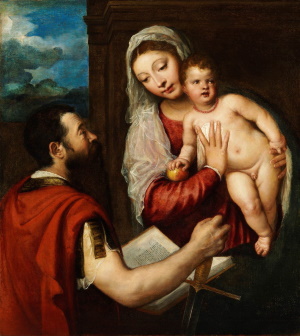 ティツィアーノ＿聖母子と聖パウロ.jpg